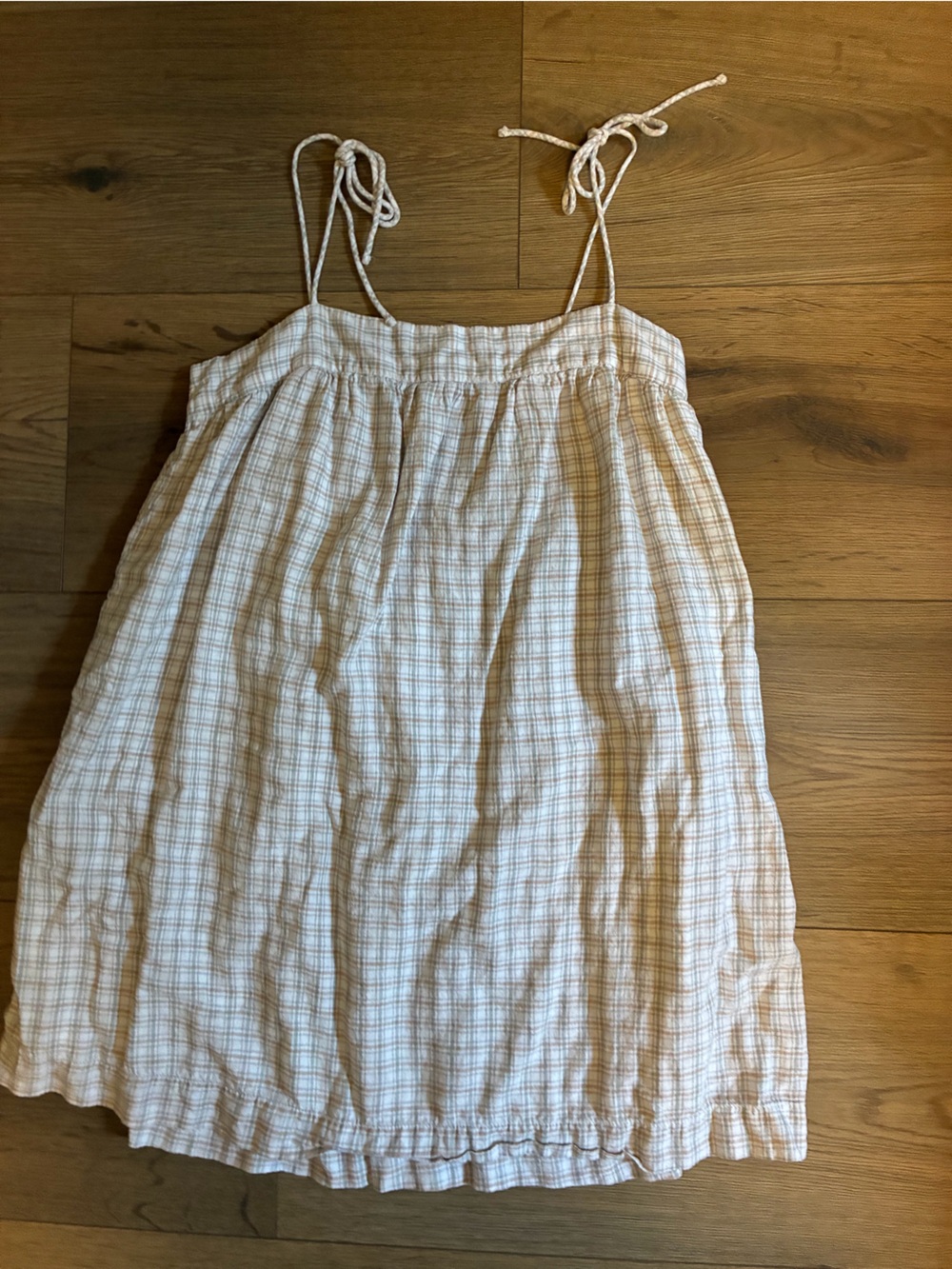 Abercrombie & Fitch Plaid Dress Medium